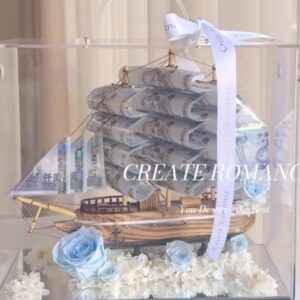 一帆風順-咖船有花款